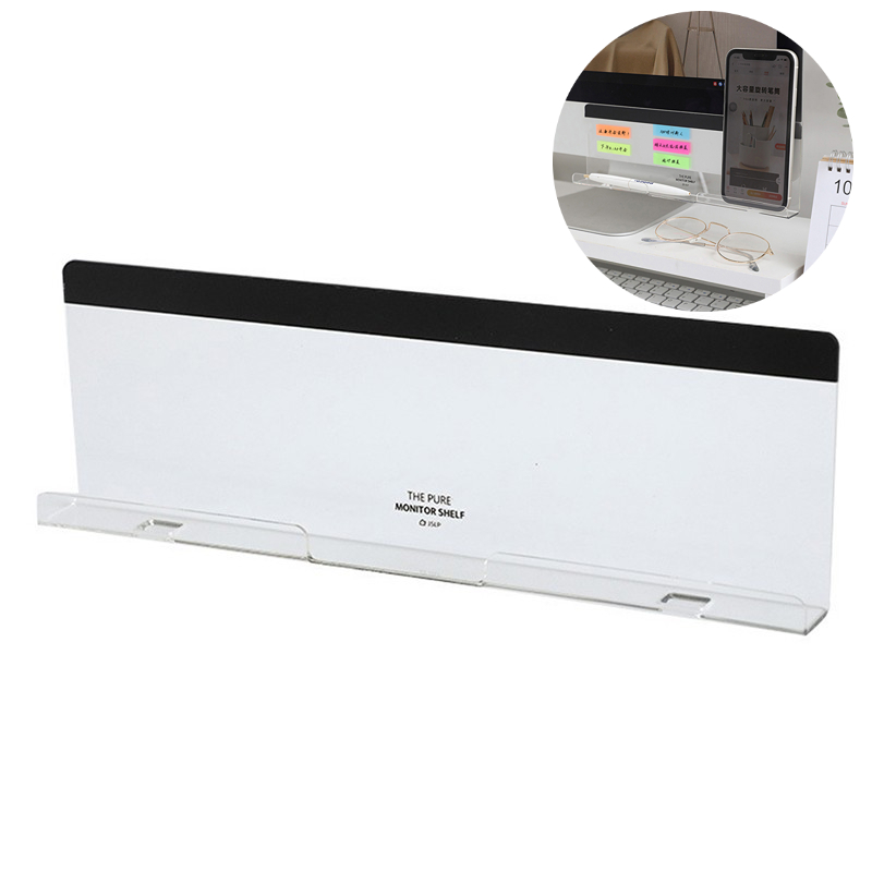 Sticky Note Dispenser - Creative Acrylic Monitor Message Memo Board