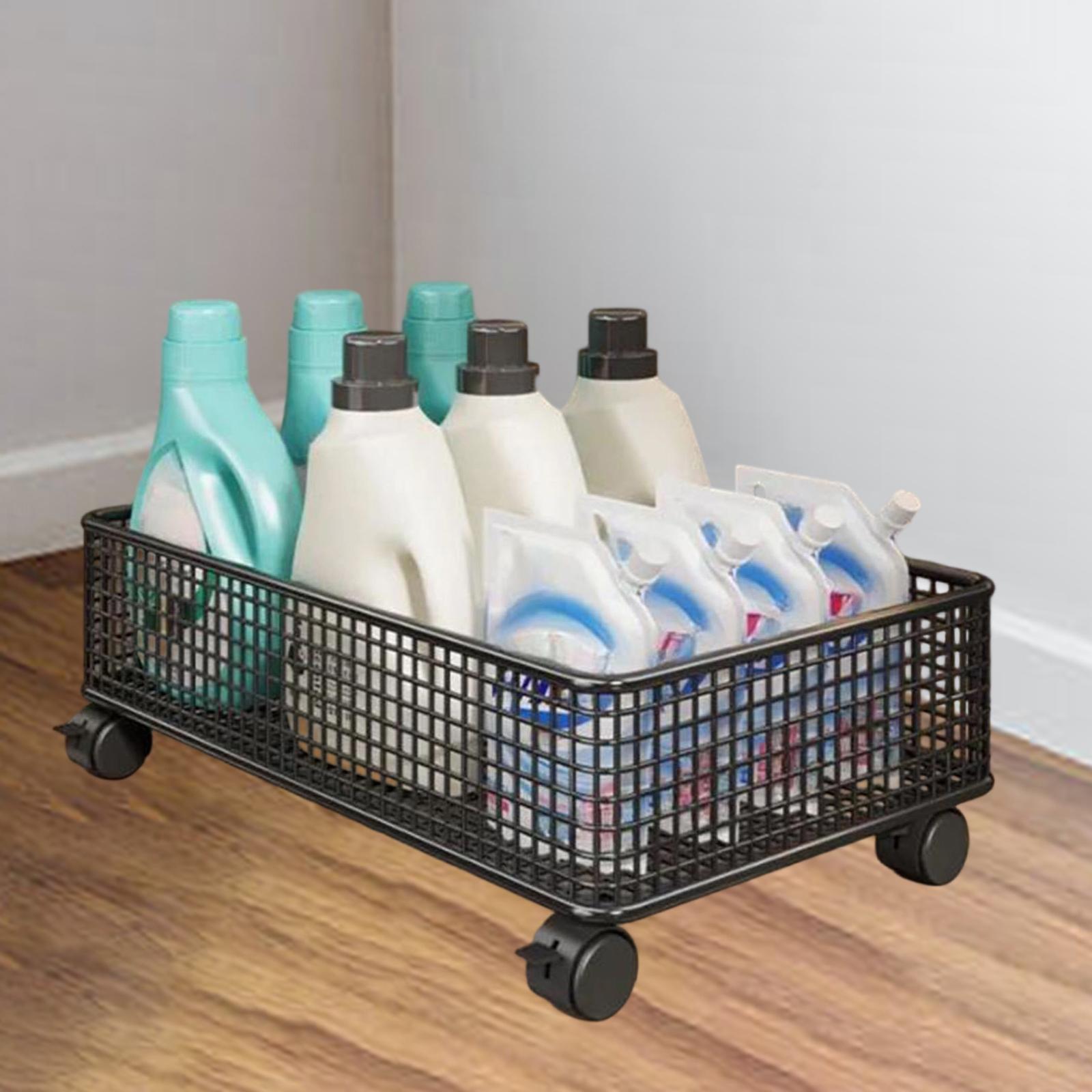 Rolling File Cart - Small Utility Cart with Wheels Desk