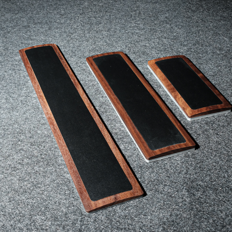 Wrist Rest Pad - Woody Cowhide Palm Rest for Mechanical