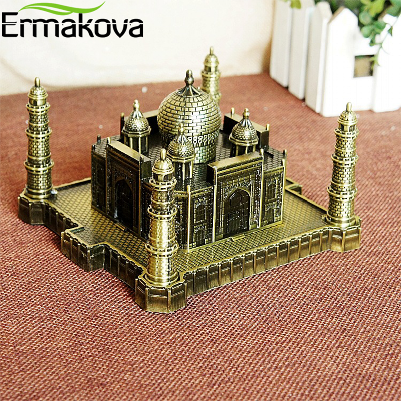 Home Office Architecture - ERMAKOVA Taj Mahal Model Metal Antique