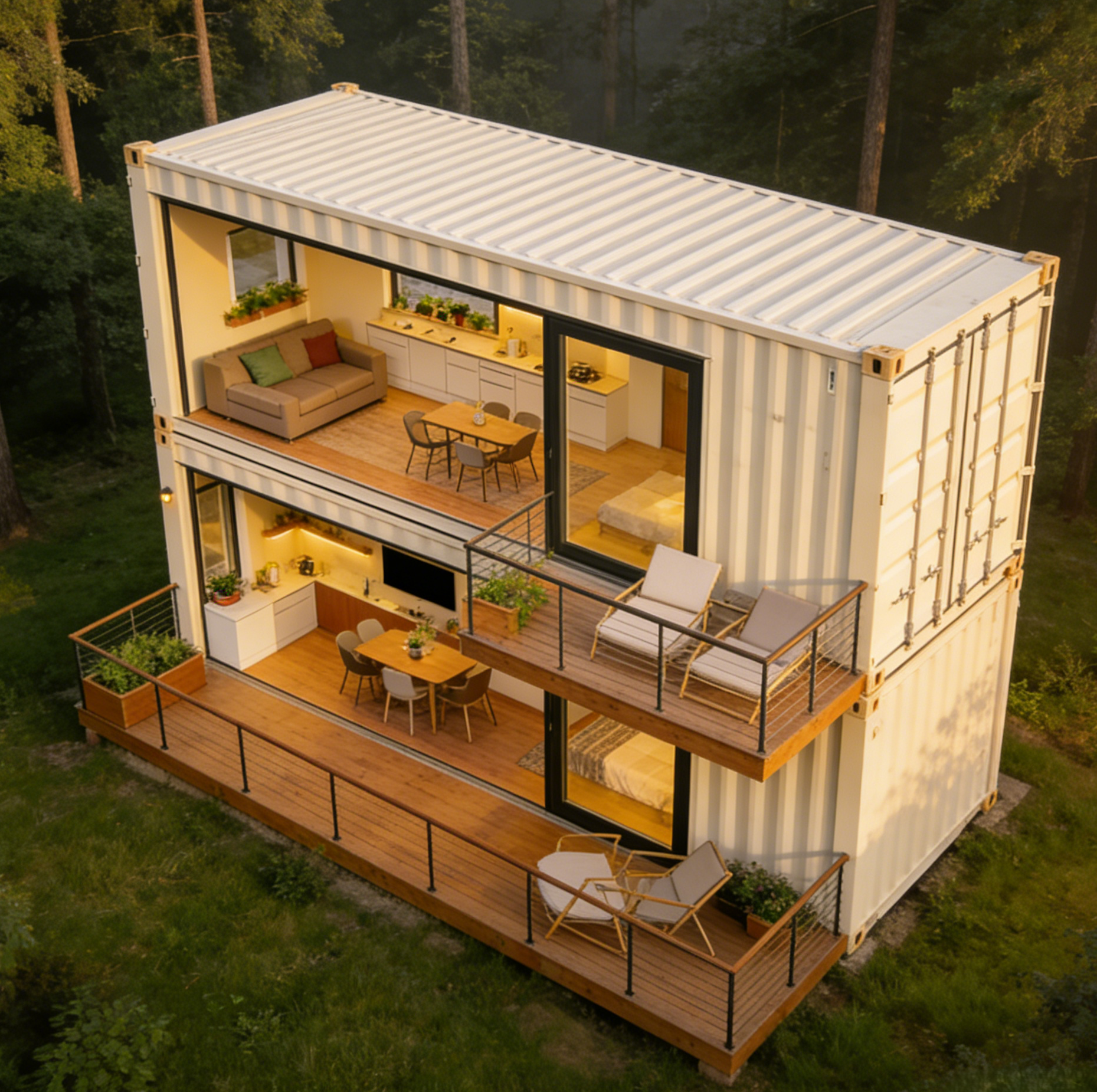 Backyard Studio Modular House  - مراجعة Home Office Guest Room وسعره