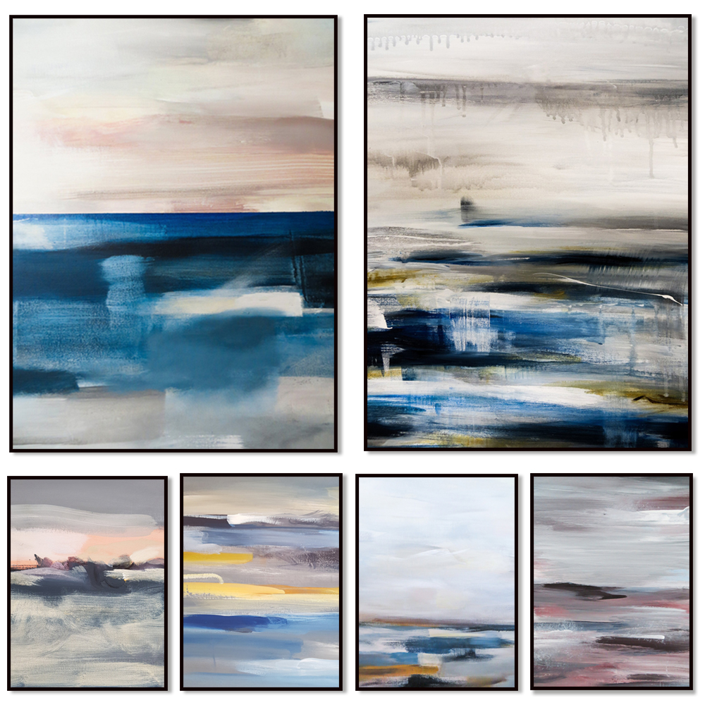 Abstract watercolor painting,  - مراجعة Home Office York وسعره