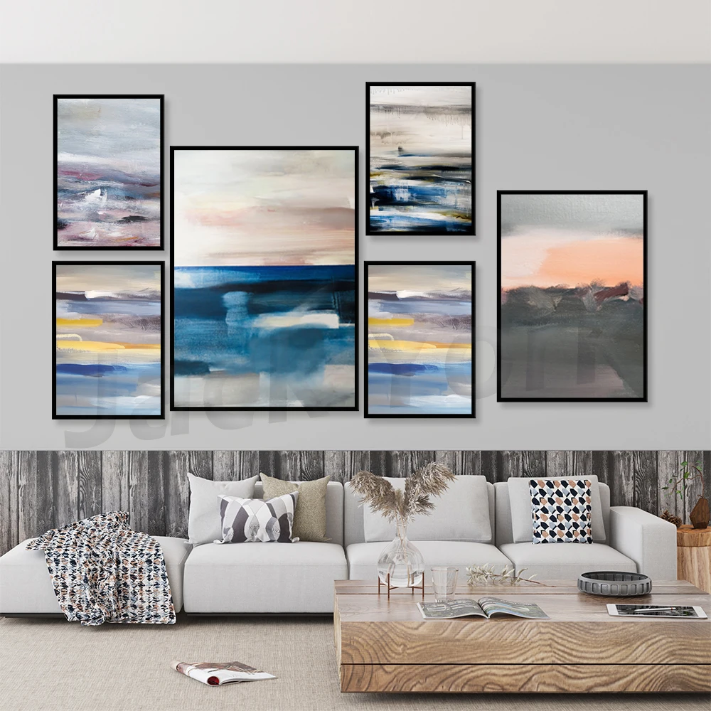 Abstract watercolor painting,  - مراجعة Home Office York وسعره