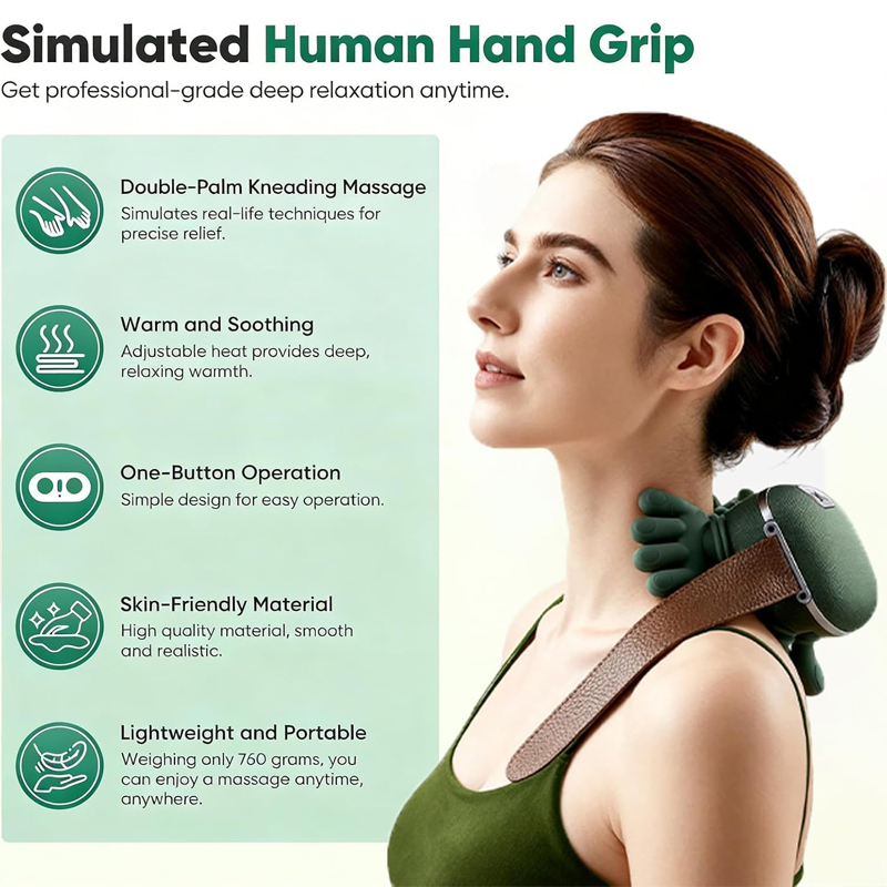 Neck Shoulder Massager, Shiats - مراجعة Home Office Alternative وسعره