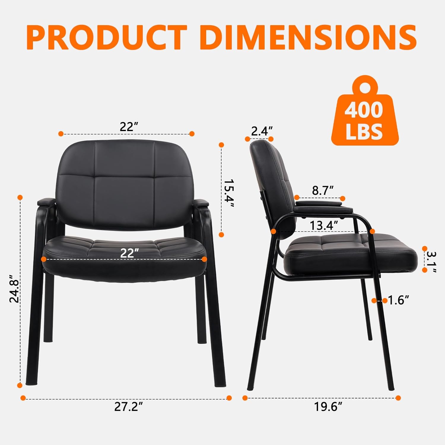 Big & Tall 400 lbs Waiting Roo - مراجعة Home Office Guest Room وسعره