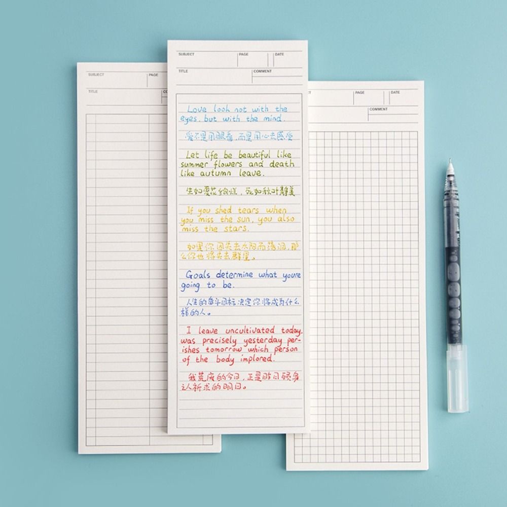 Simple Non-sticky Long Notepad - مراجعة Sticky Note Dispenser وسعره