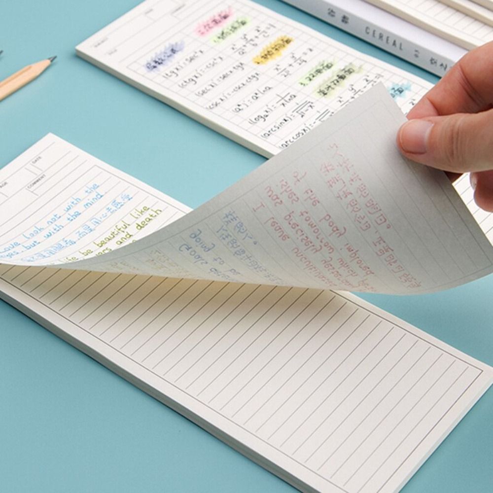 Simple Non-sticky Long Notepad - مراجعة Sticky Note Dispenser وسعره