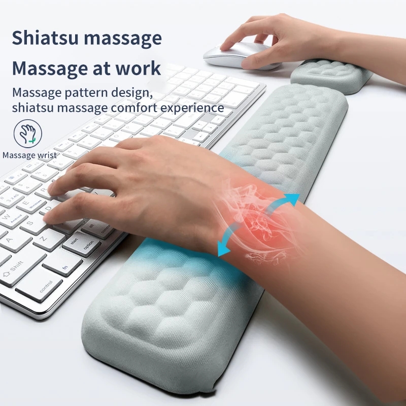 Ergonomic Memory Foam Gaming D - مراجعة Wrist Rest Pad وسعره