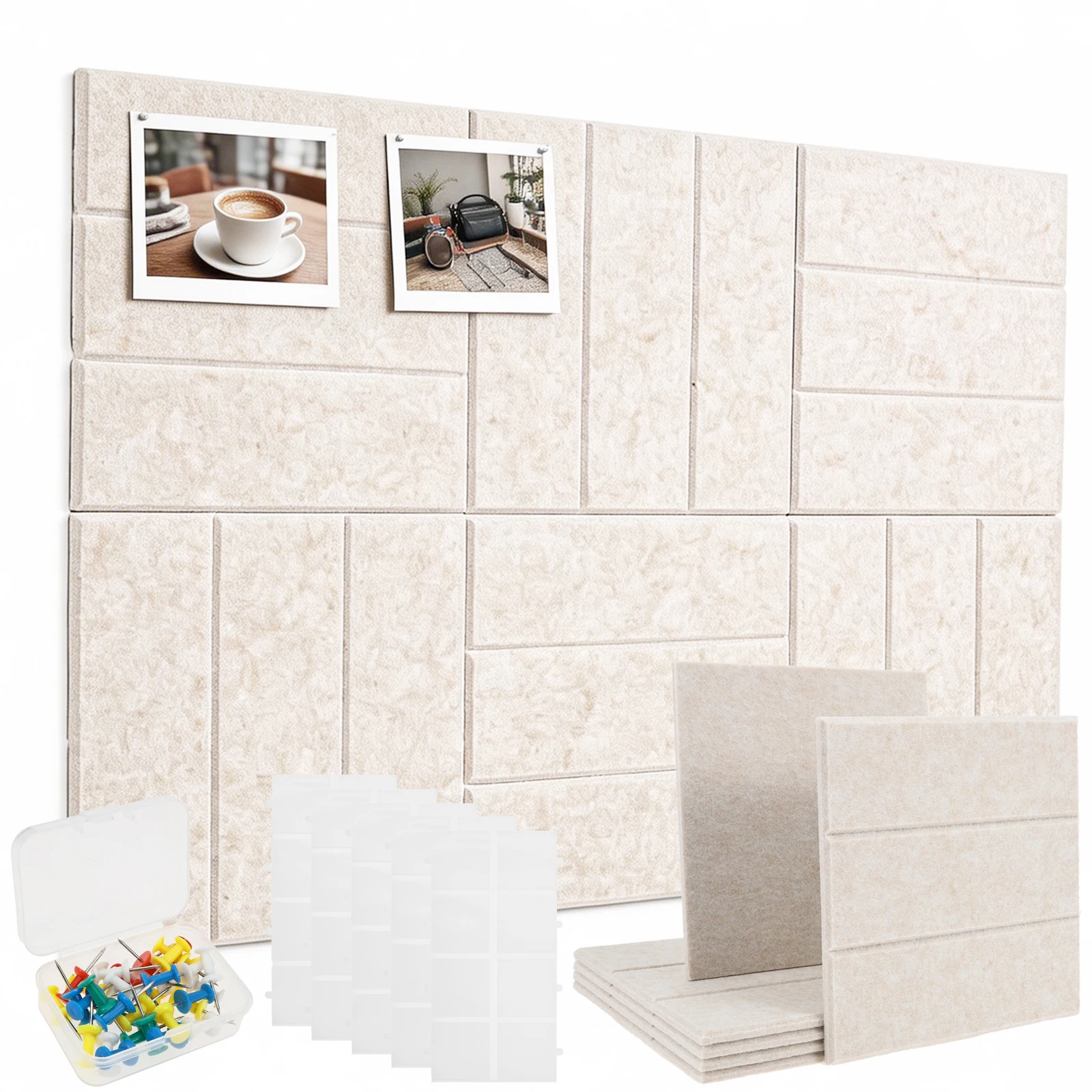 6/12 Pcs Felt Bulletin Board T - مراجعة Home Office Alternative وسعره