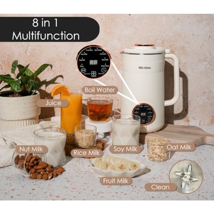 All-In-One Bundle Nut Milk Mak - مراجعة Label Maker Machine وسعره