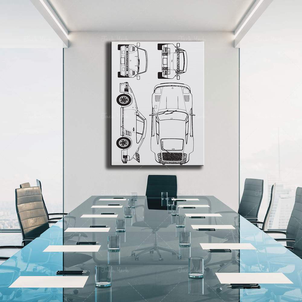 Gift for him Vintage car | Min - مراجعة Home Office York وسعره
