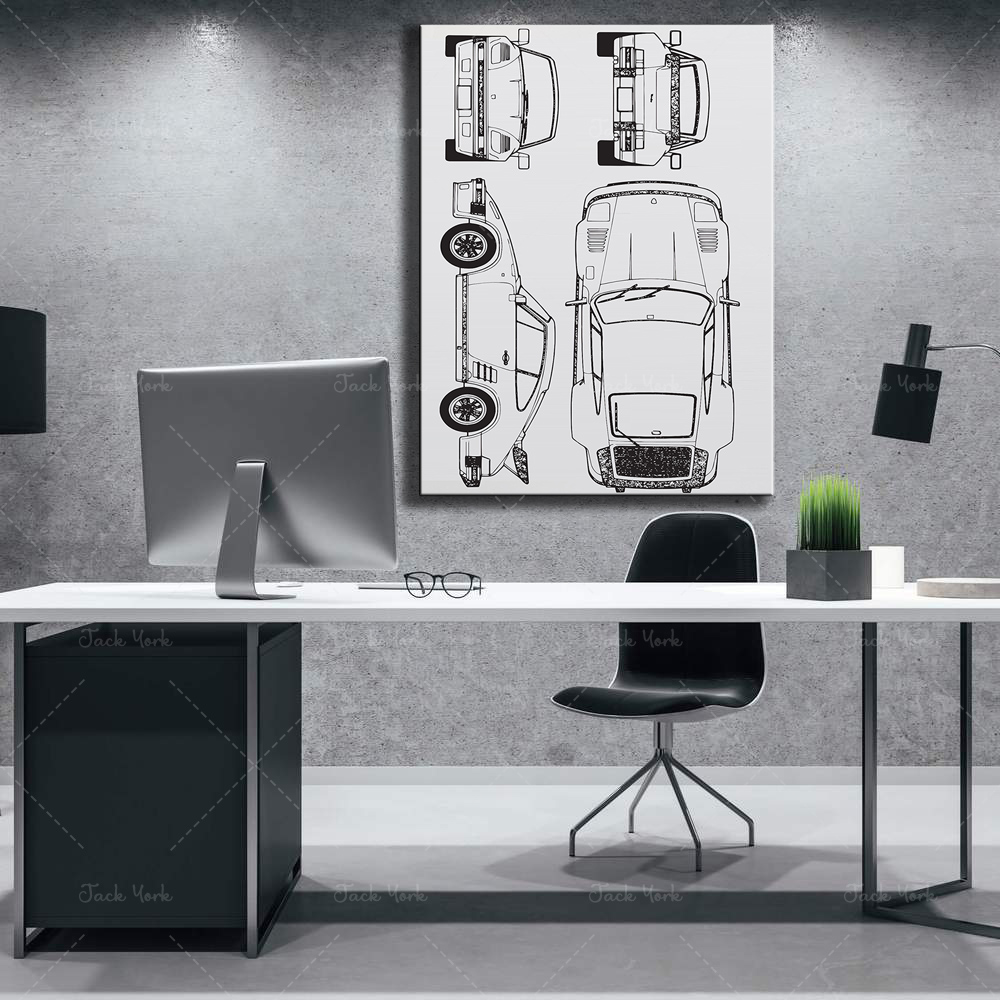 Gift for him Vintage car | Min - مراجعة Home Office York وسعره
