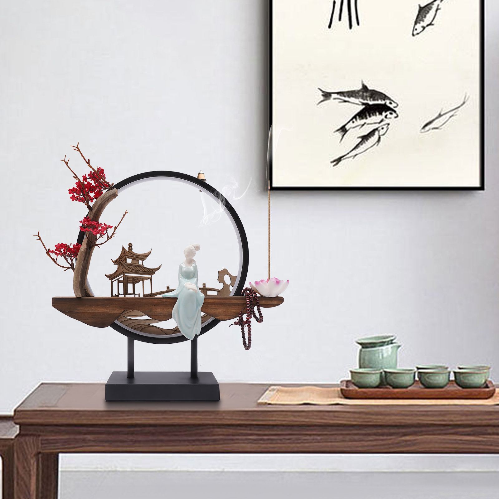Home Decor Incense Holder with - مراجعة Home Office Architecture وسعره
