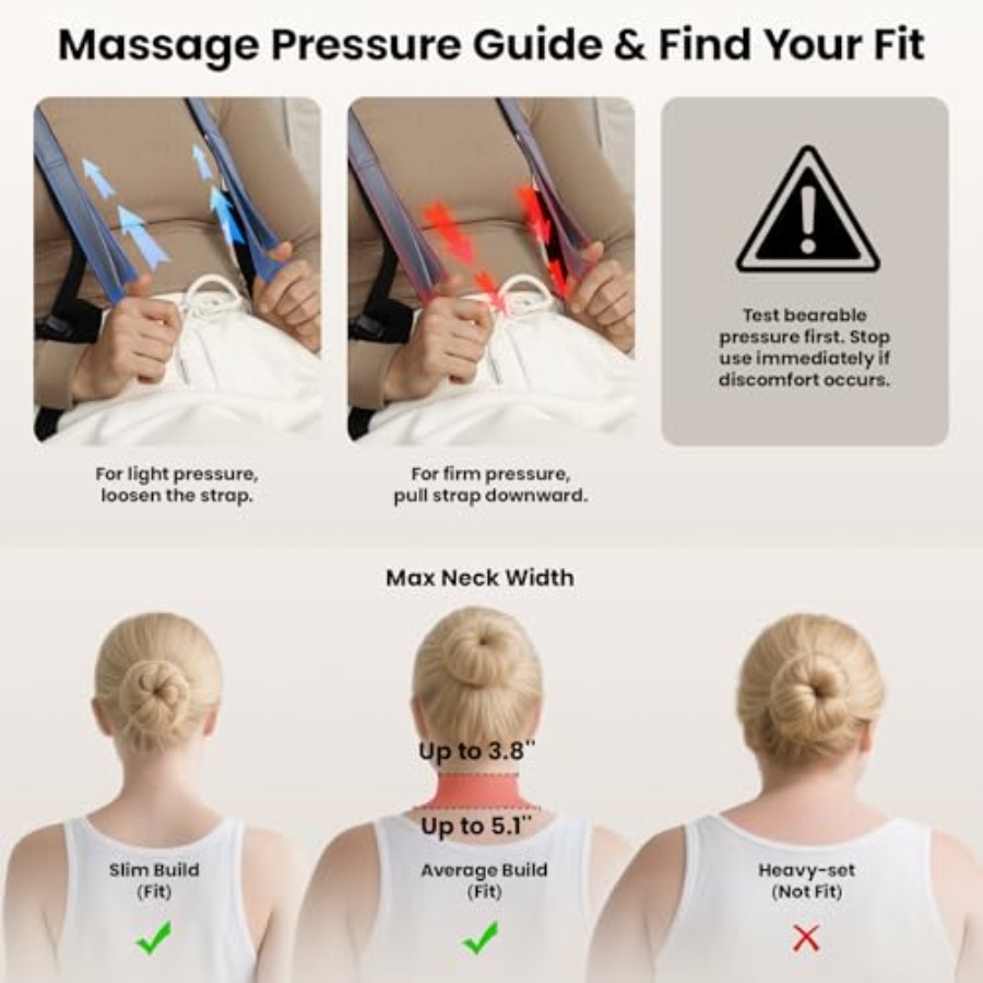 Cordless Shiatsu Neck Massager - مراجعة Home Office Alternative وسعره
