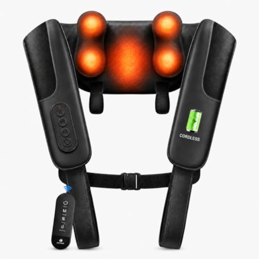 Cordless neck massager for hom - مراجعة Home Office Alternative وسعره