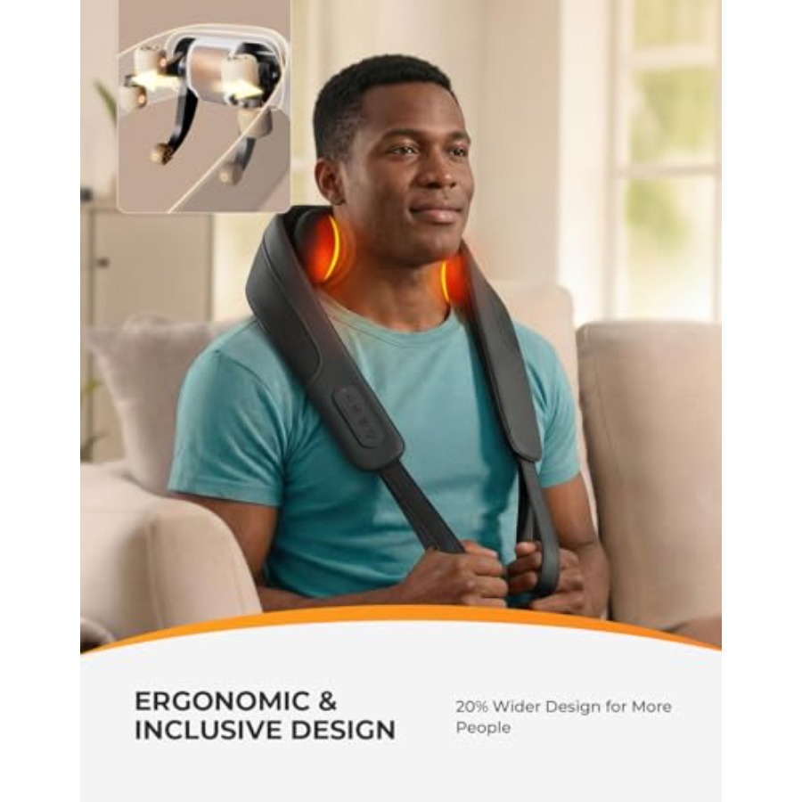 Cordless neck massager for hom - مراجعة Home Office Alternative وسعره