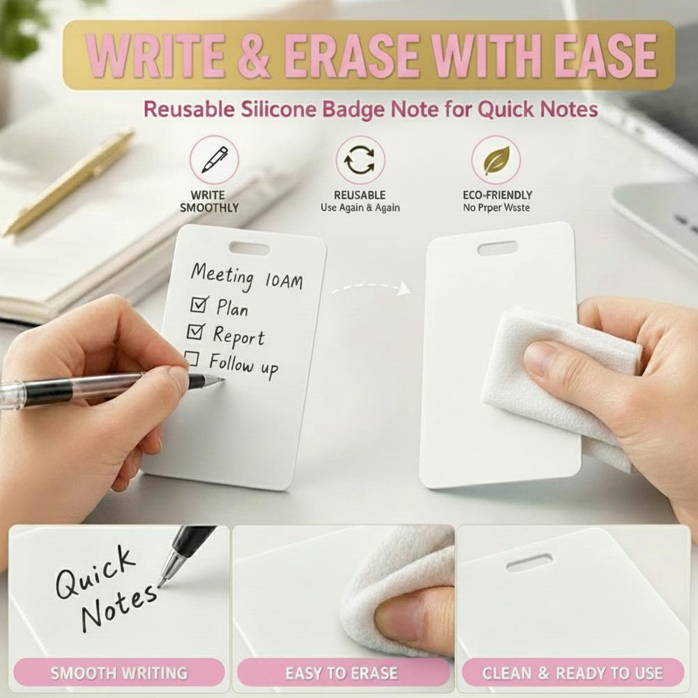 Creative Reusable Erasable Bad - مراجعة Sticky Note Dispenser وسعره