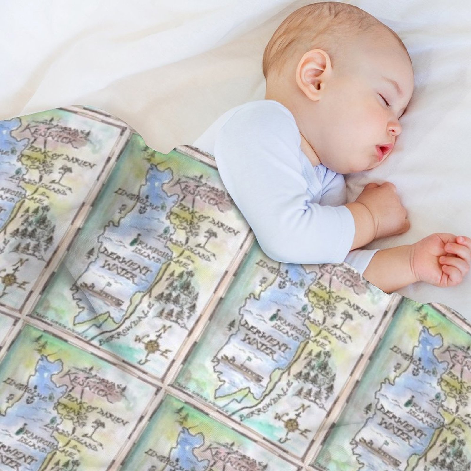 Swallows and Amazons map of De - مراجعة Home Office Amazon وسعره