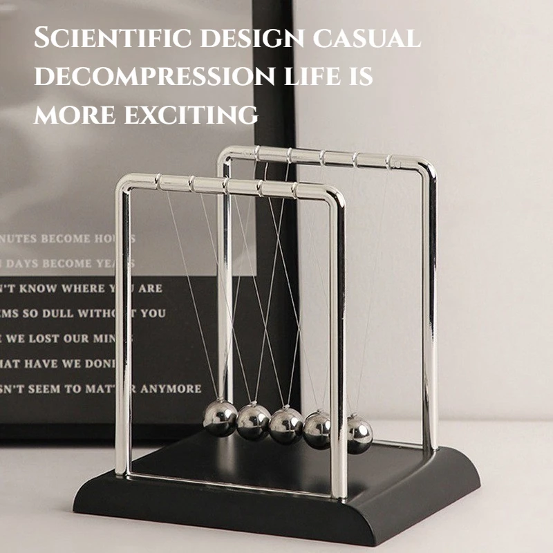 Newton's Cradle Balance Steel  - مراجعة Home Office Architecture وسعره