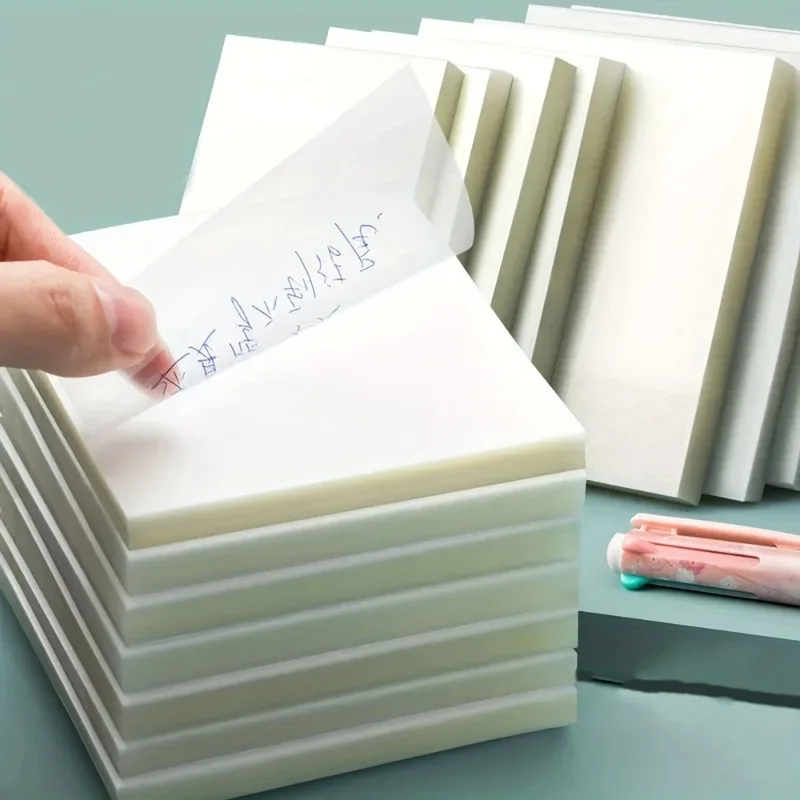 50 Sheets Transparent Sticky N - مراجعة Sticky Note Dispenser وسعره