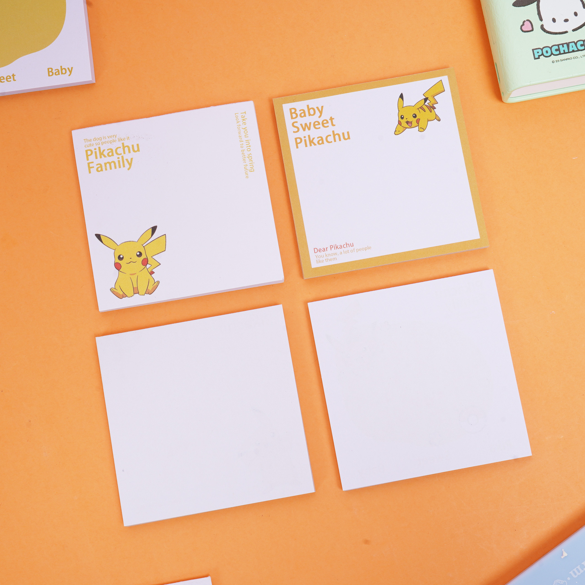 Cute Pikachu Ins Simple Sticky - مراجعة Sticky Note Dispenser وسعره