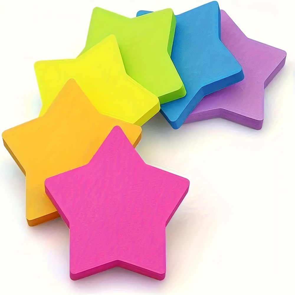6packs Star-Shaped Sticky Note - مراجعة Sticky Note Dispenser وسعره