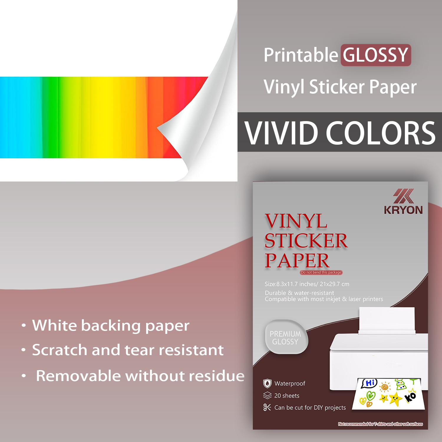 Glossy White Printable Vinyl S - مراجعة Label Maker Machine وسعره