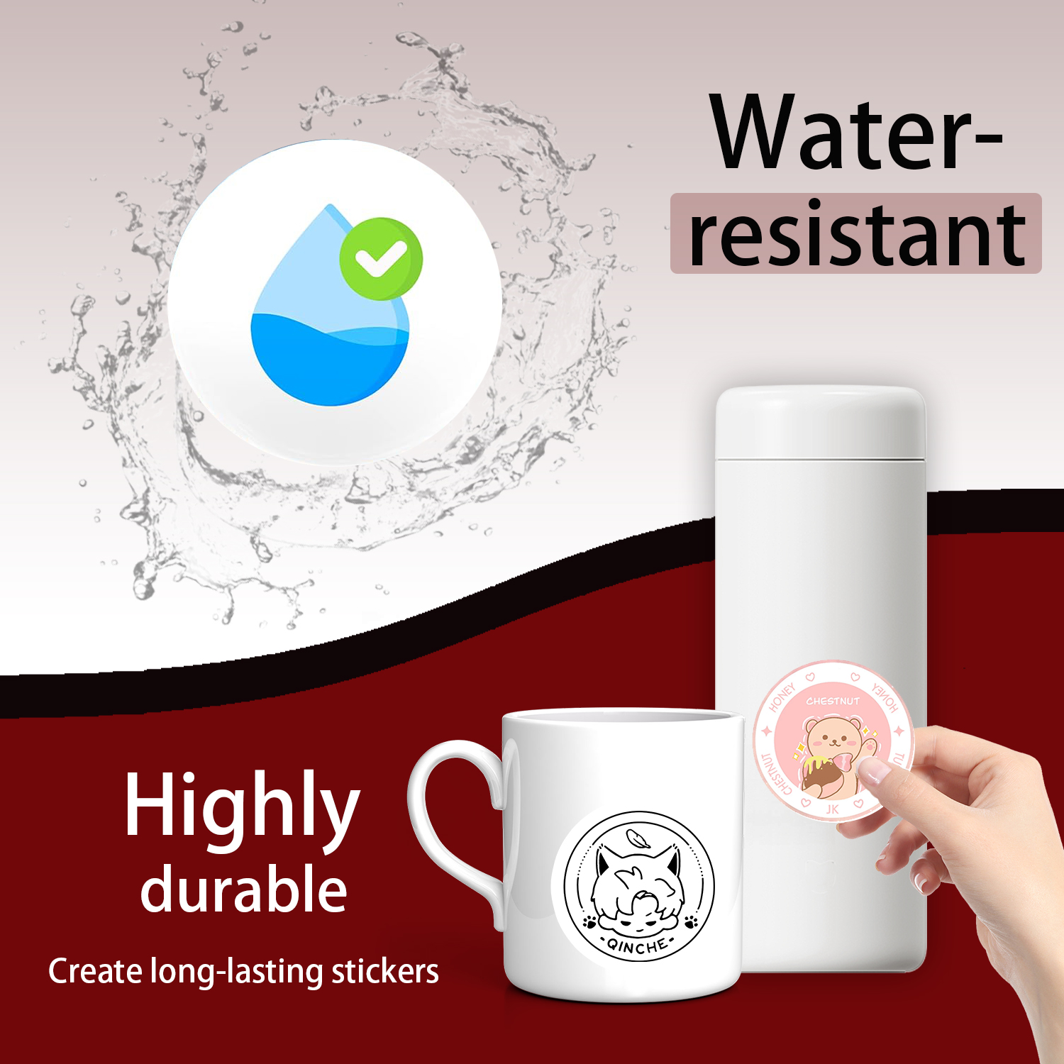 Glossy White Printable Vinyl S - مراجعة Label Maker Machine وسعره