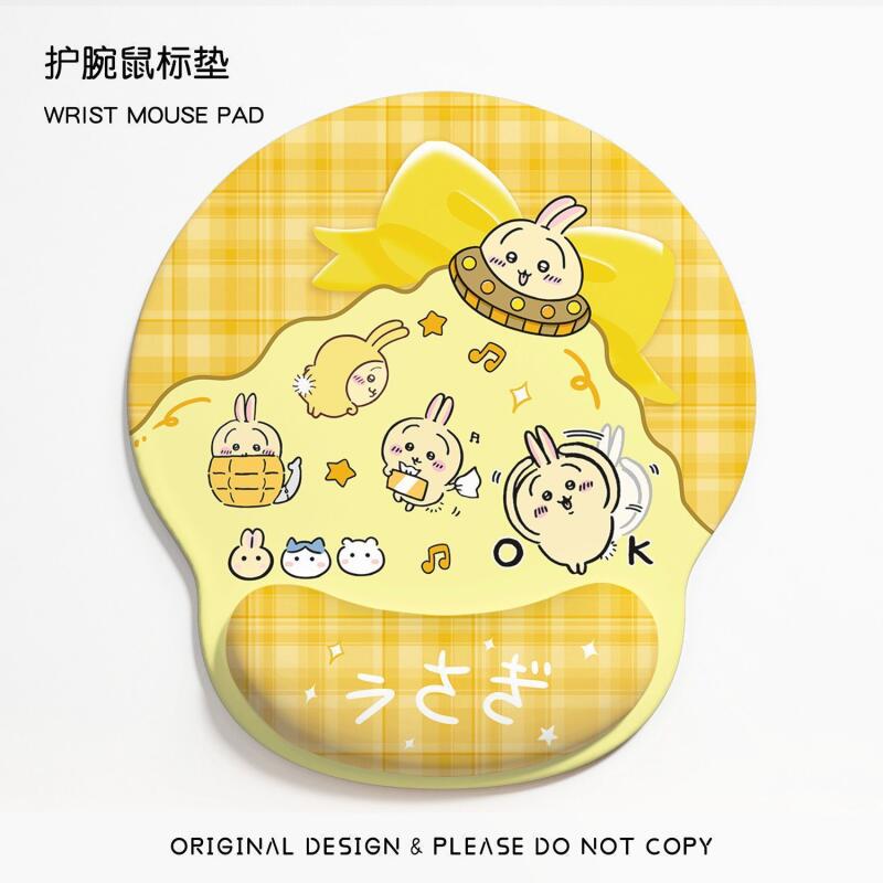 Anime Chiikawa Mouse Pad with  - مراجعة Wrist Rest Pad وسعره