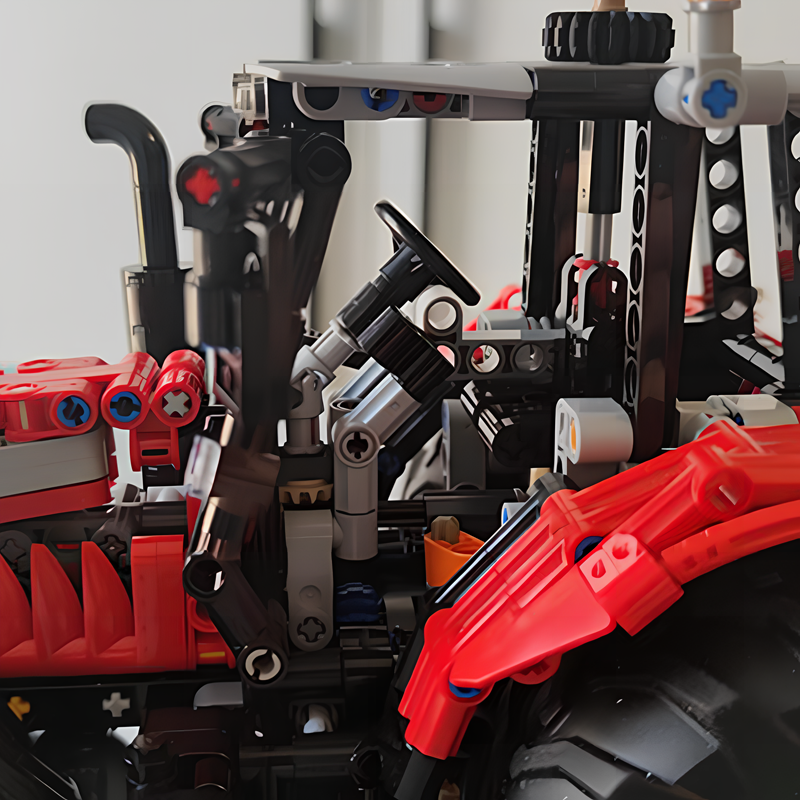 1137pcs MOC Massey Ferguson Tr - مراجعة Home Office Architecture وسعره