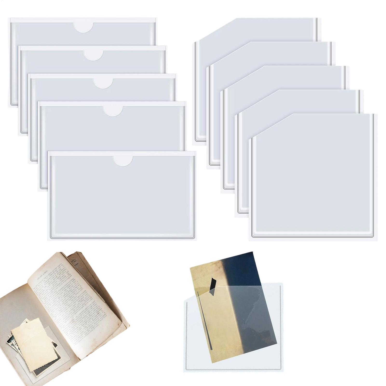 Clear Adhesive Pockets Dustpro - مراجعة Home Office With Library وسعره