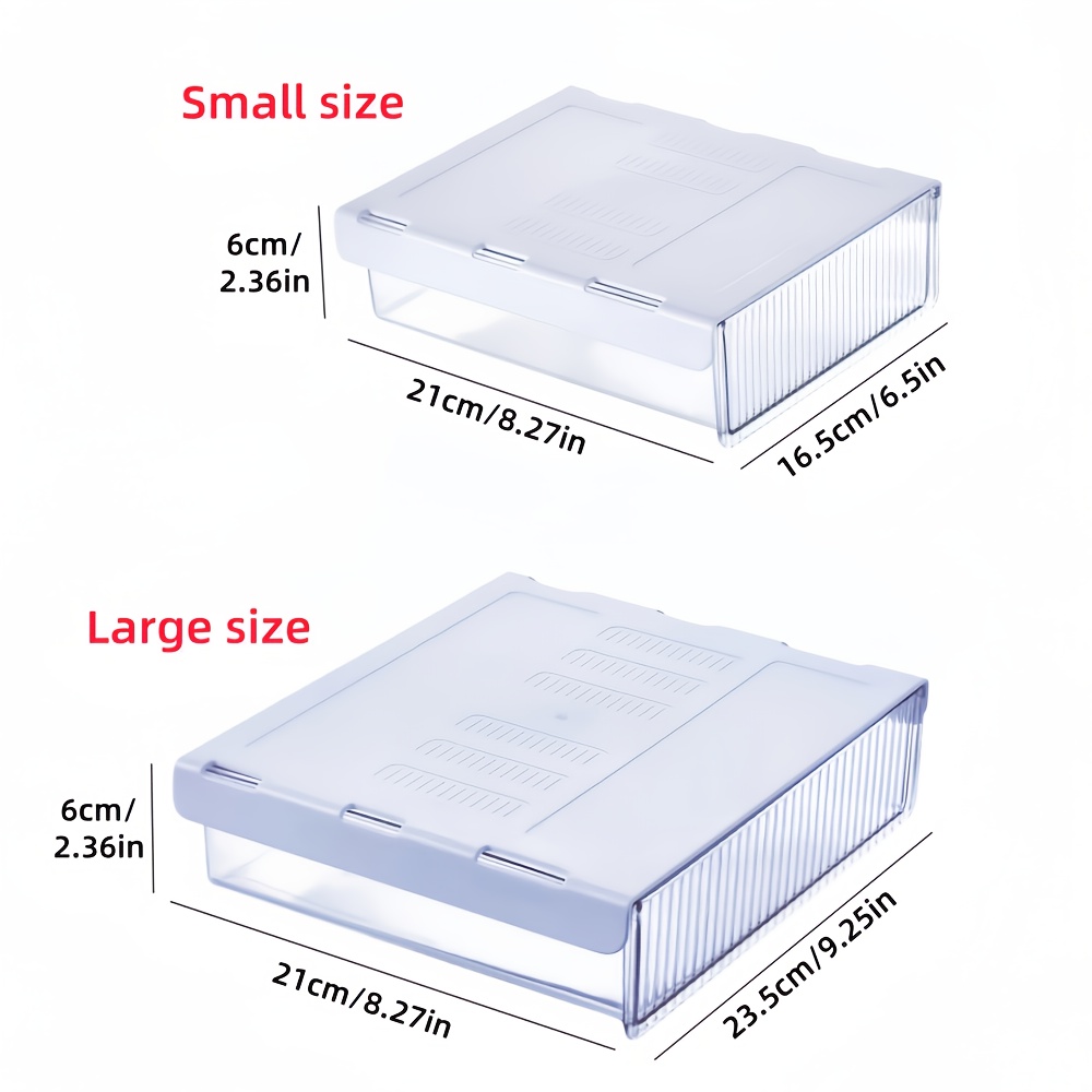 1pc Under Desk Clear Drawer Or - مراجعة Home Office Desk With Drawers وسعره