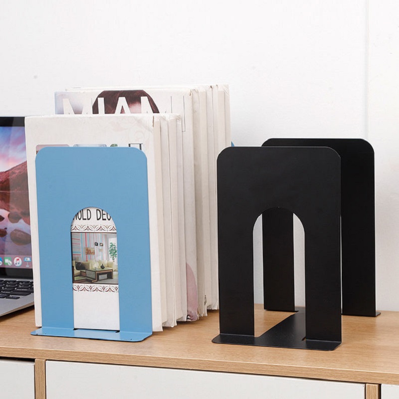 1 Pair Minimalist Bookends Hom - مراجعة Home Office With Library وسعره