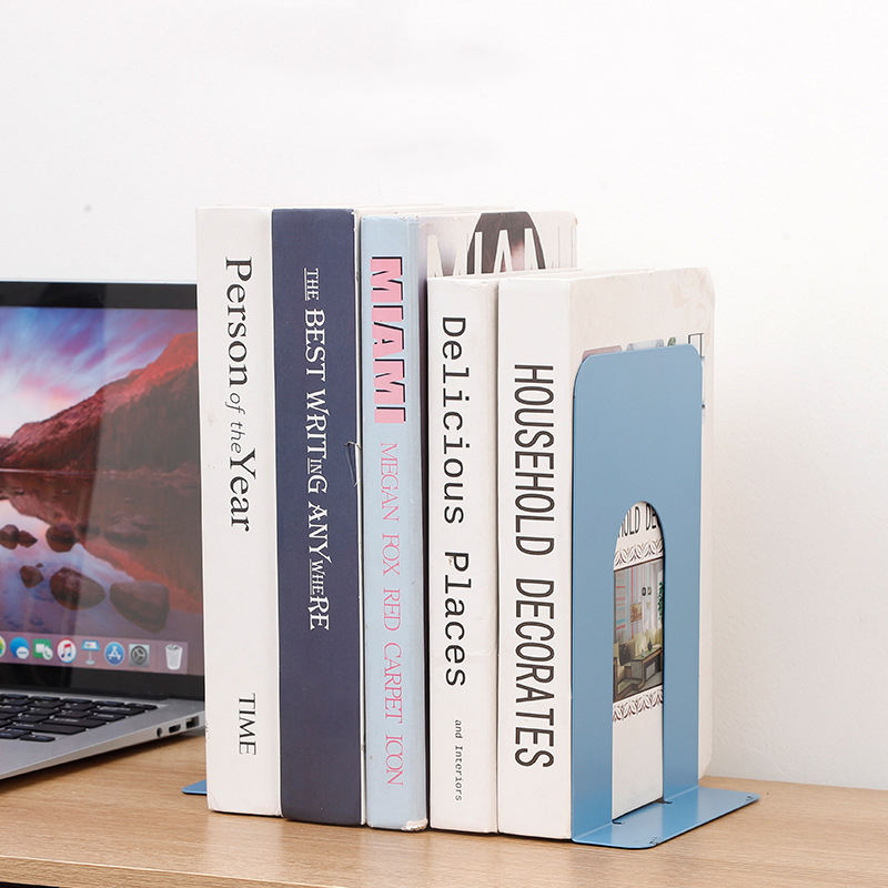 1 Pair Minimalist Bookends Hom - مراجعة Home Office With Library وسعره