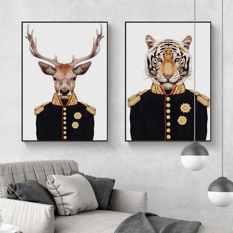 Vintage General Animals Canvas - مراجعة Home Office York وسعره