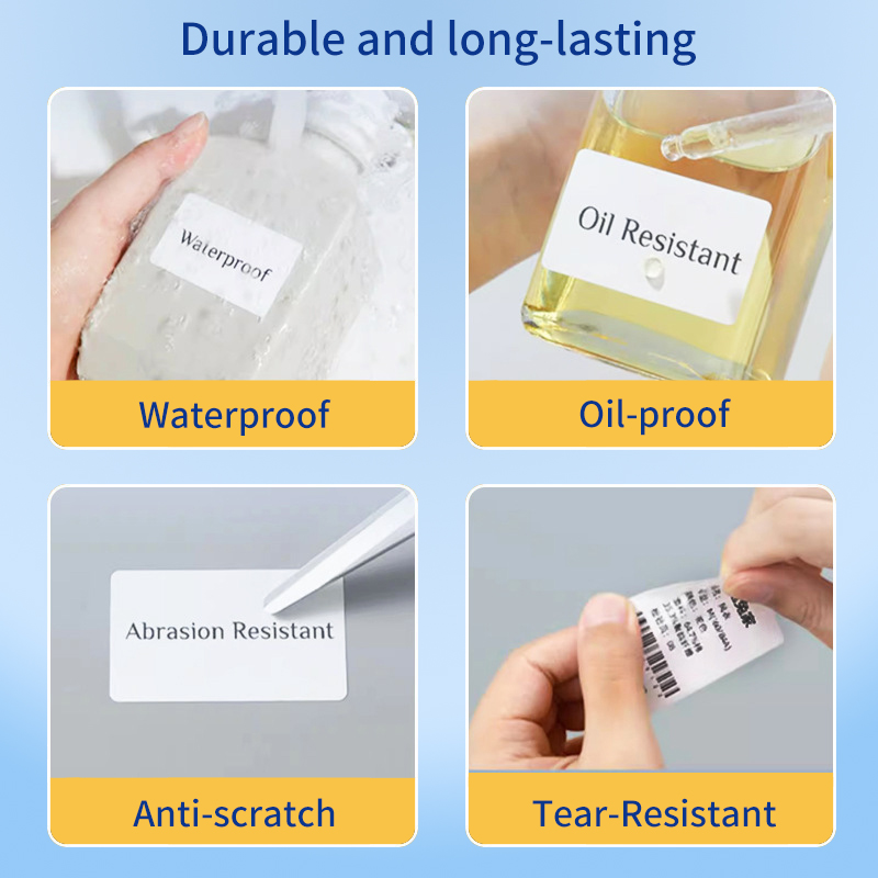 100/300pcs Cable Labels Sticke - مراجعة Label Maker Machine وسعره