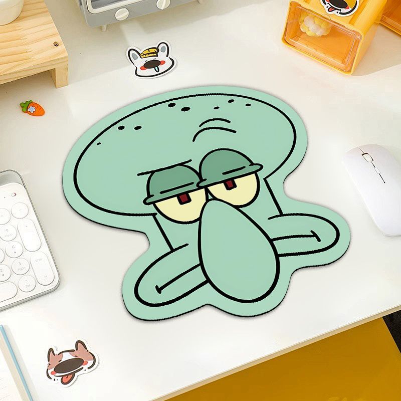 SpongeBo Squidward Cartoon Mou - مراجعة Wrist Rest Pad وسعره