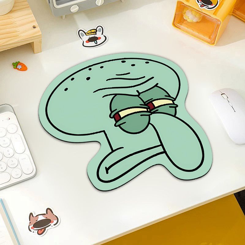 SpongeBo Squidward Cartoon Mou - مراجعة Wrist Rest Pad وسعره