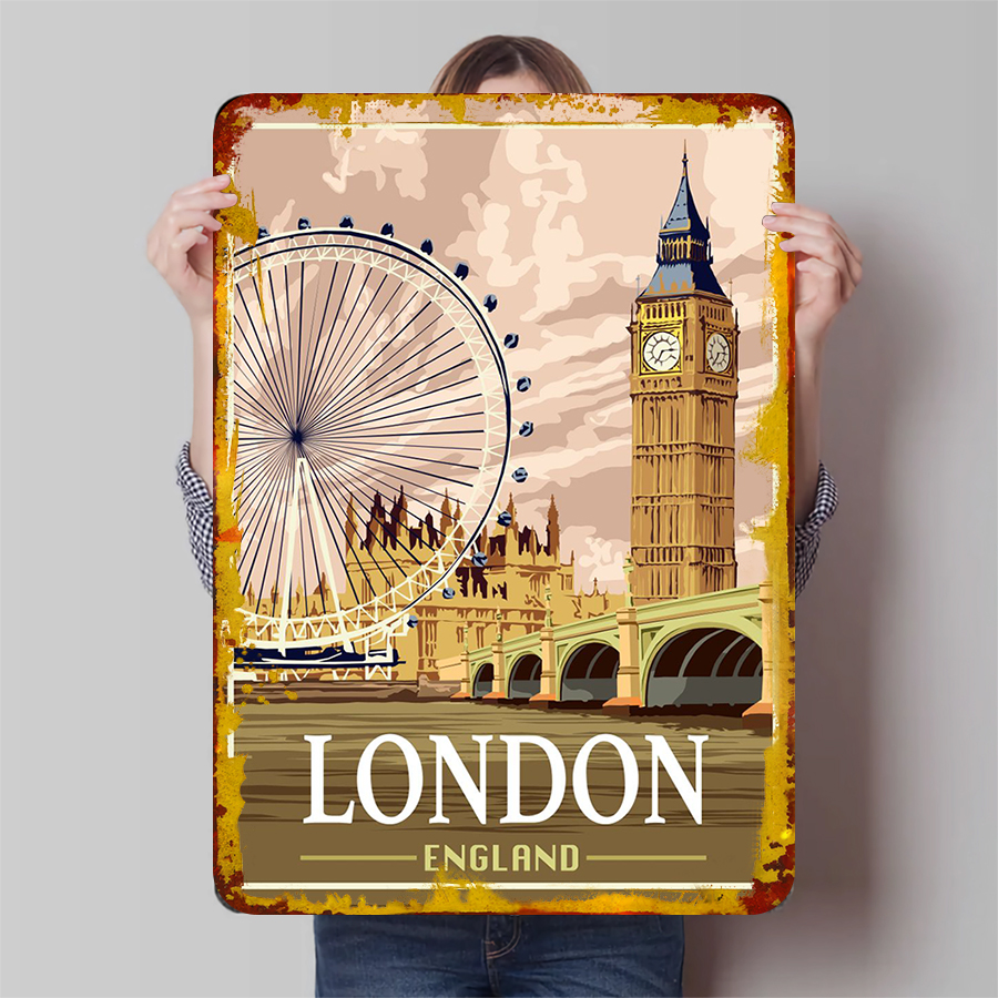 London England Landmark Metal  - مراجعة Home Office Of London وسعره