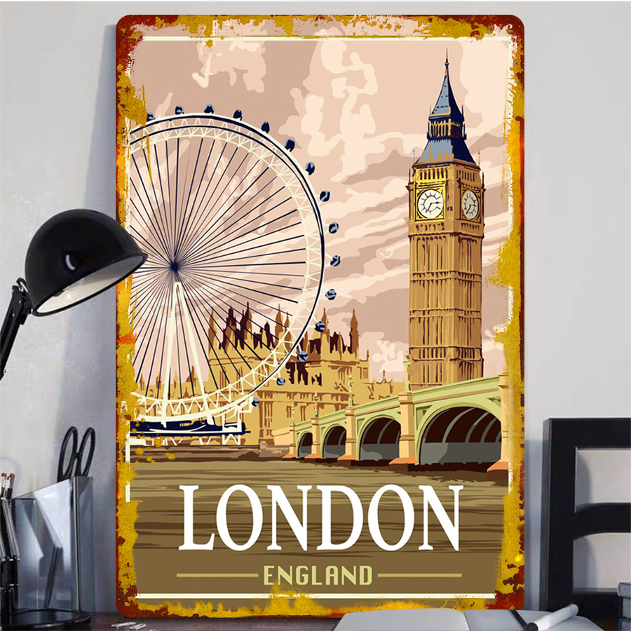 London England Landmark Metal  - مراجعة Home Office Of London وسعره