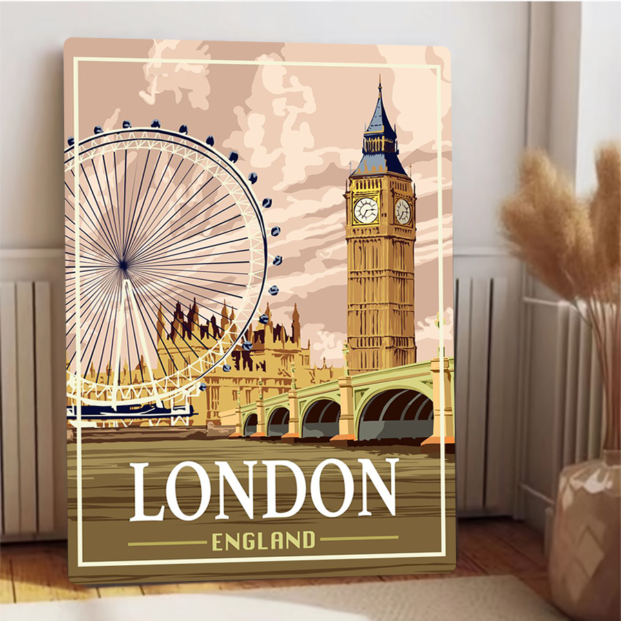 London England Landmark Metal  - مراجعة Home Office Of London وسعره