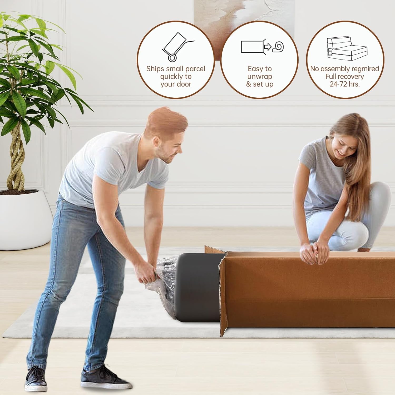 Folding Sofa Bed Single Size w - مراجعة Home Office Guest Room وسعره
