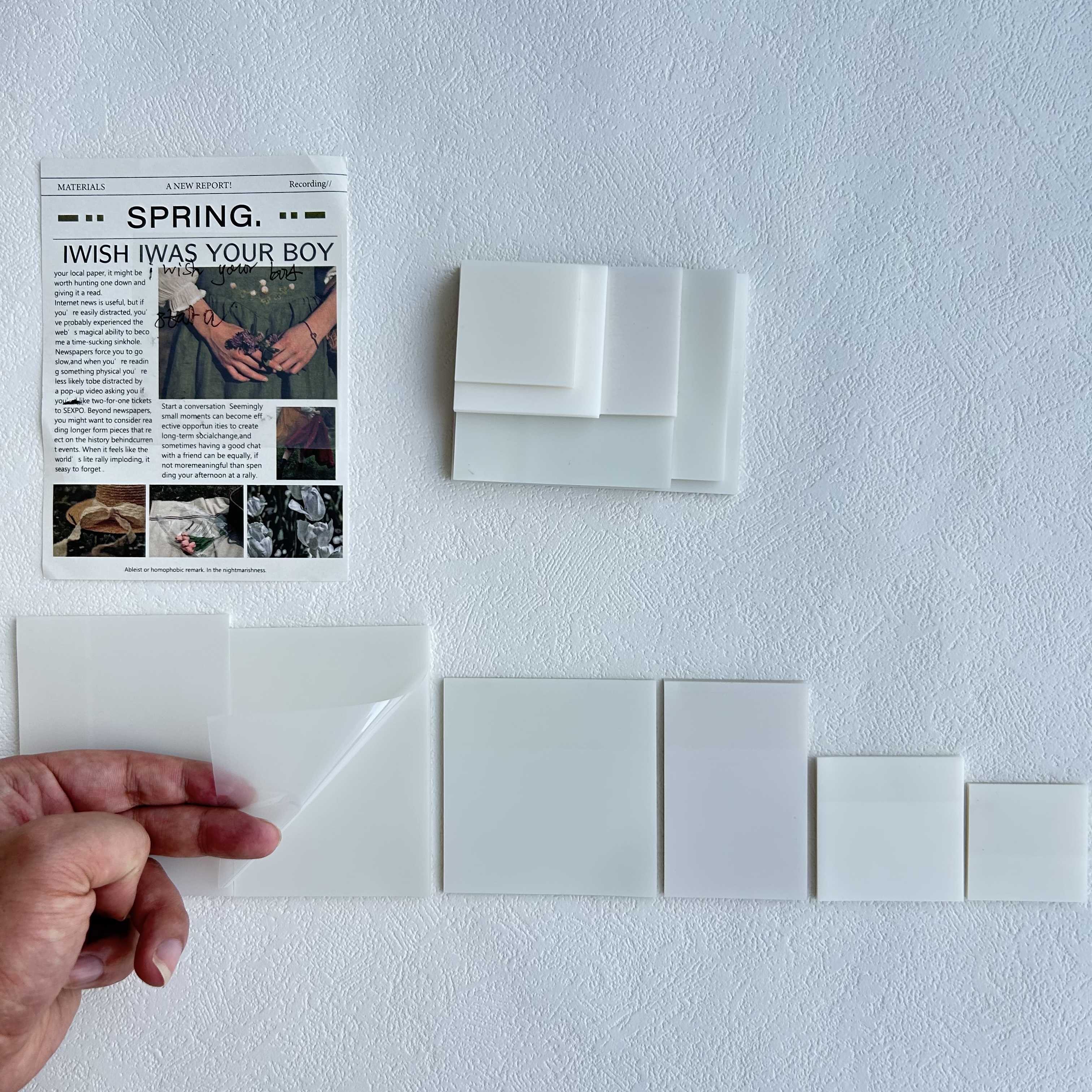300 Sheets Creative Transparen - مراجعة Sticky Note Dispenser وسعره