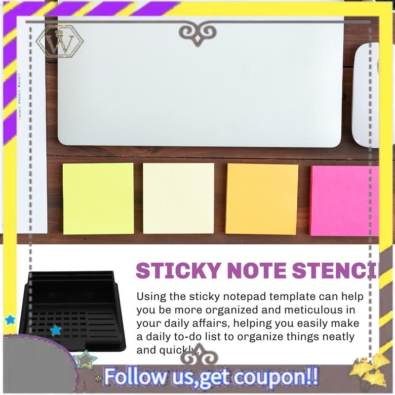 New Multifunctional Note Holde - مراجعة Sticky Note Dispenser وسعره