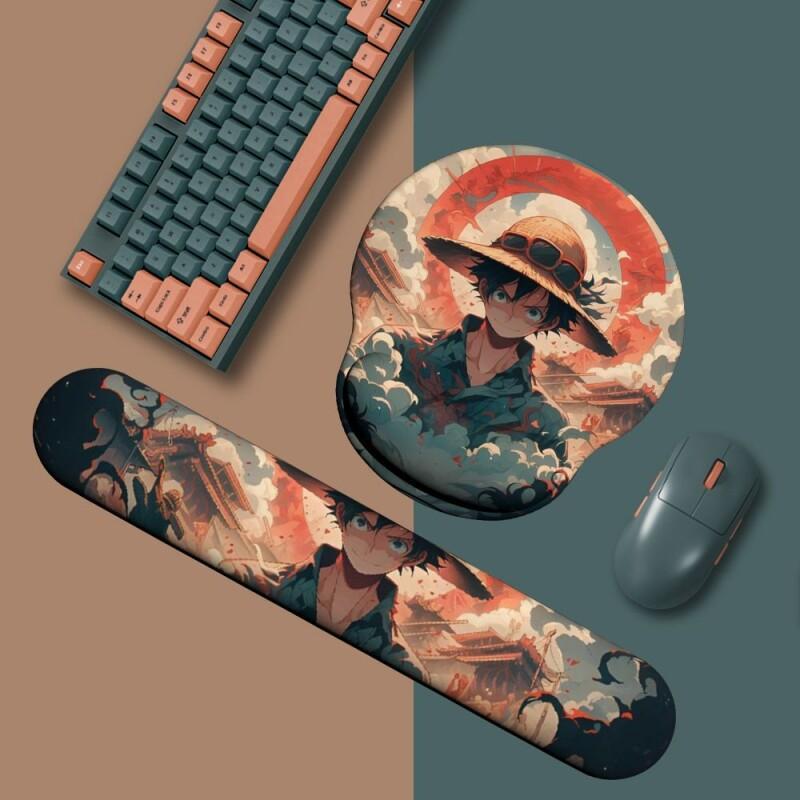 One Piece Monkey D. Luffy 3D S - مراجعة Wrist Rest Pad وسعره