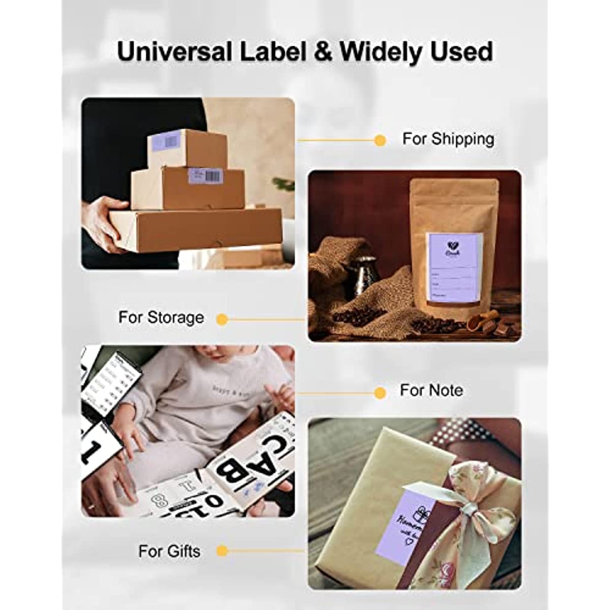 Phomemo 4x6 Thermal Labels for - مراجعة Label Maker Machine وسعره