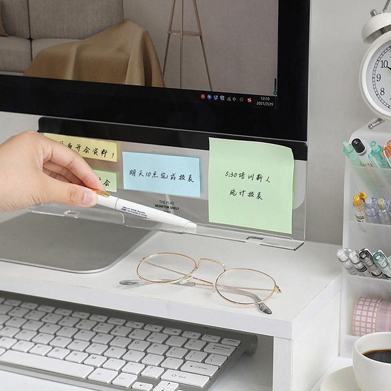 Creative Acrylic Monitor Messa - مراجعة Sticky Note Dispenser وسعره