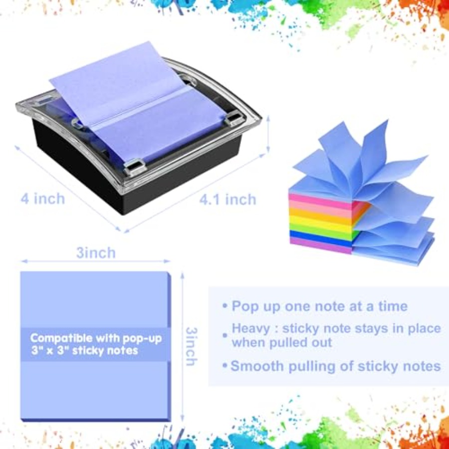 Pop Up Sticky Note Dispenser,  - مراجعة Sticky Note Dispenser وسعره