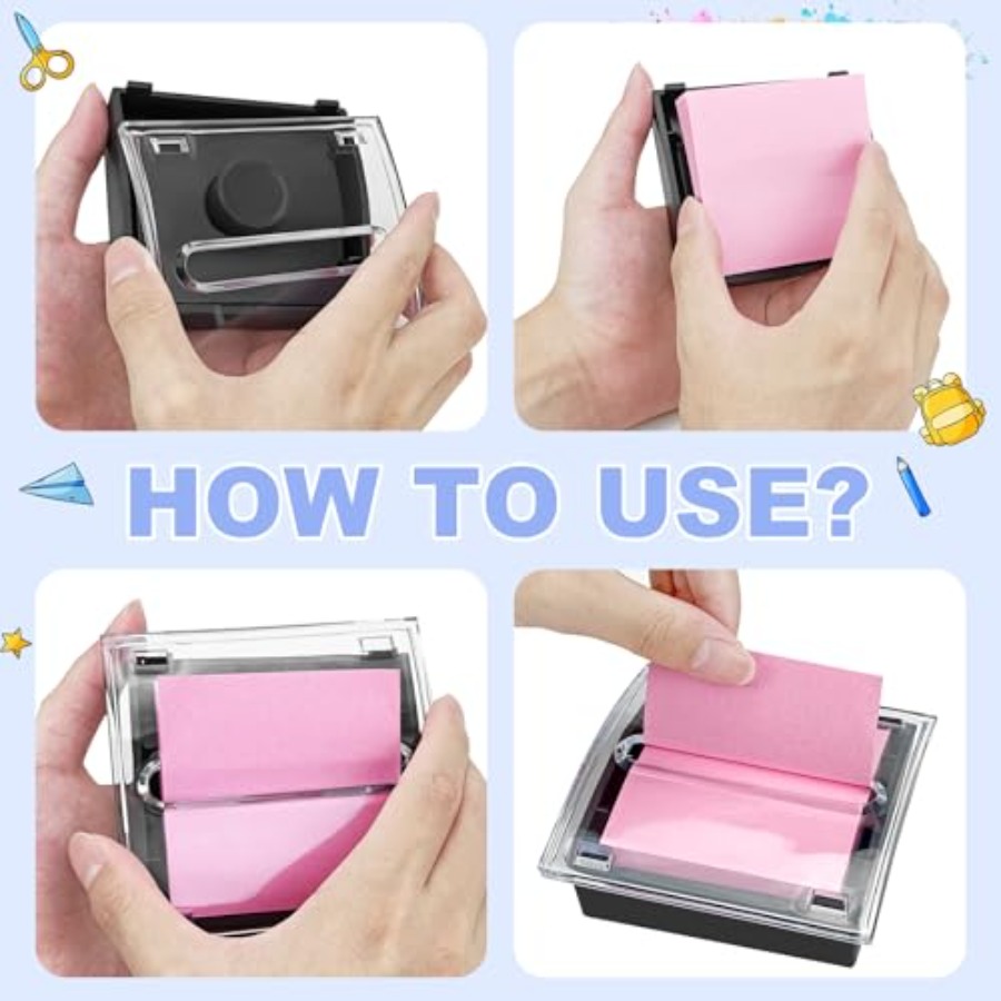 Pop Up Sticky Note Dispenser,  - مراجعة Sticky Note Dispenser وسعره