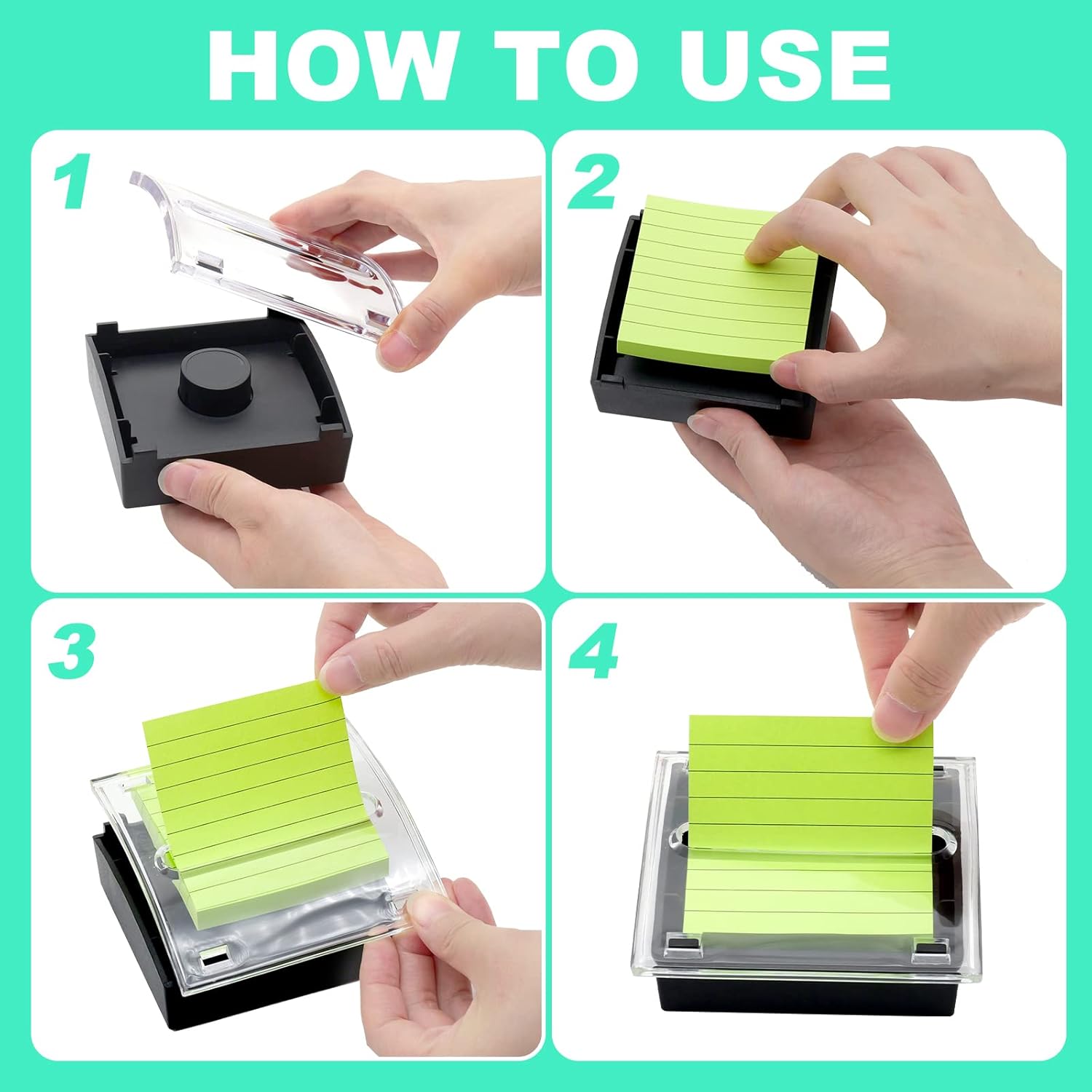 4 Pop Up Sticky Note Dispenser - مراجعة Sticky Note Dispenser وسعره